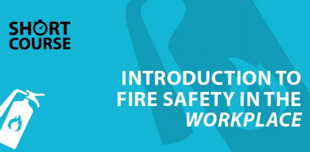 Short Course Fire Safety at Progress Safety